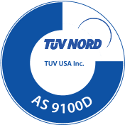 TUV NORD AS 9100D certification