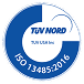 TUV NORD ISO 13485:2016 certification
